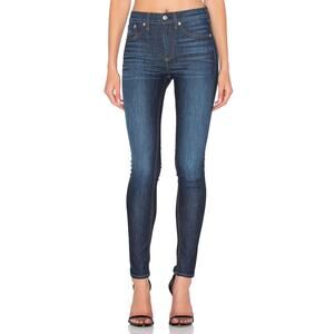 Rag & Bone New York 10 Inch Ankle Skinny Jeans Arlington Blue Women's Size 23